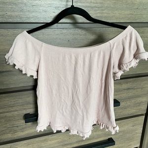 Off the shoulder top